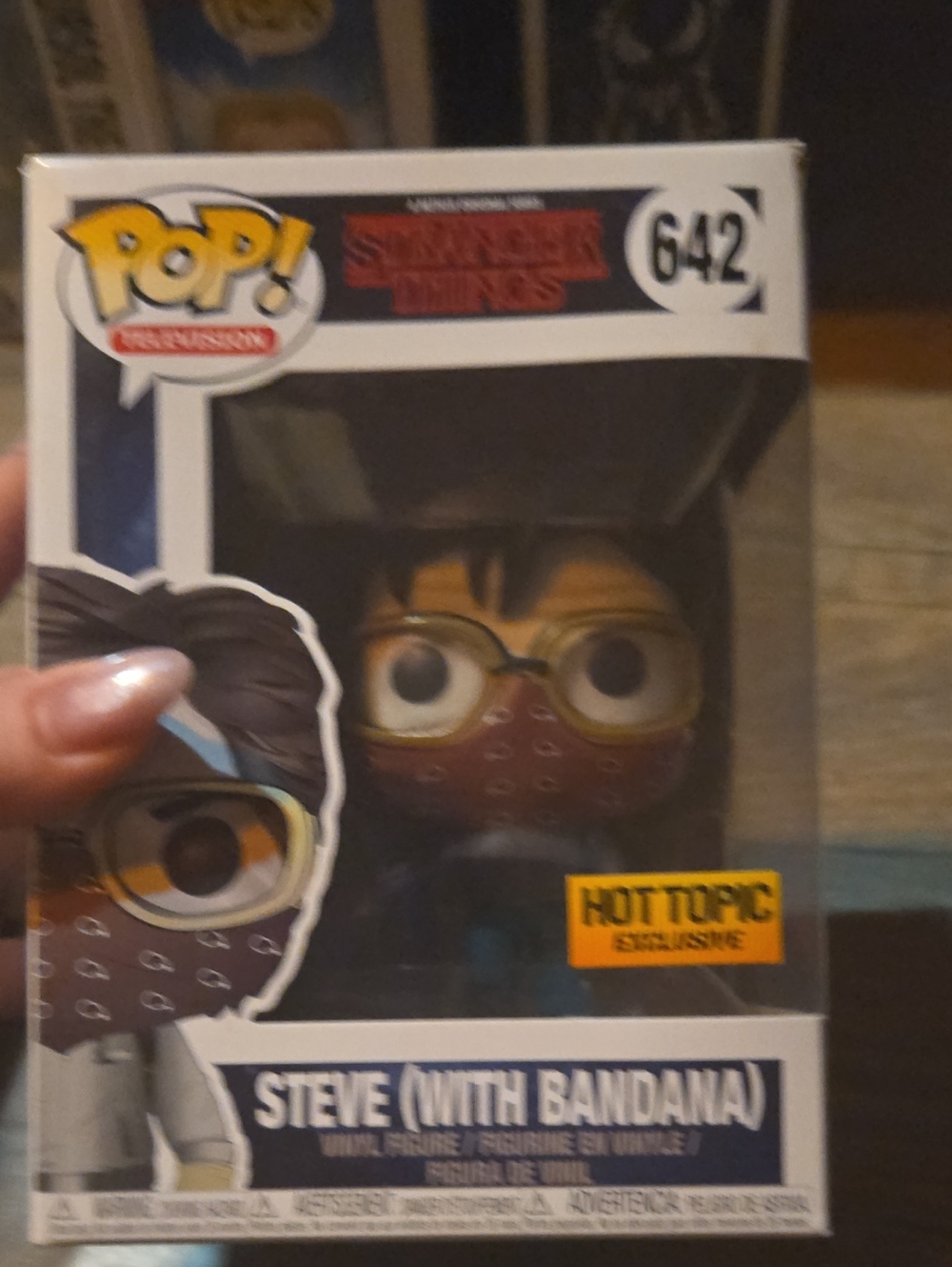 Funko Pop! Steve with Bandana - Brown, Blue, Yellow